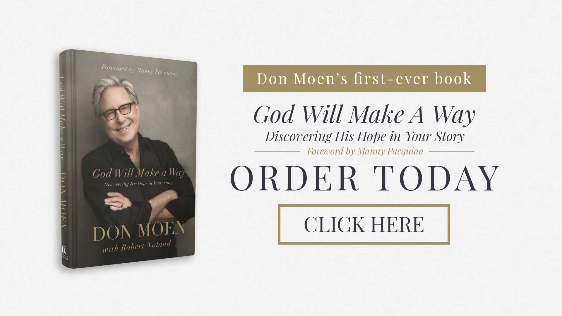 Order Don's book, "God Will Make A Way", today!